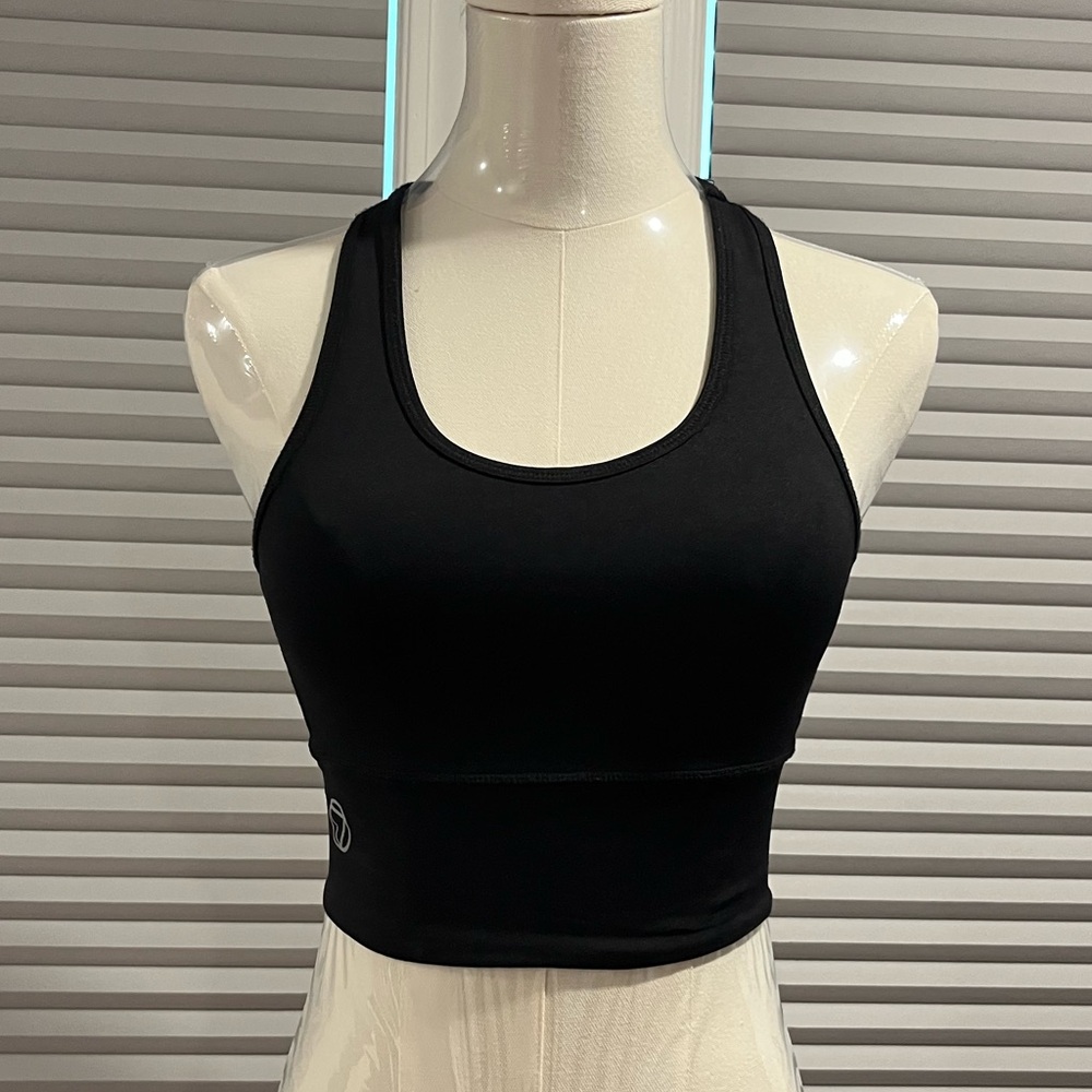 Longline Mesh Racerback Sports Bra